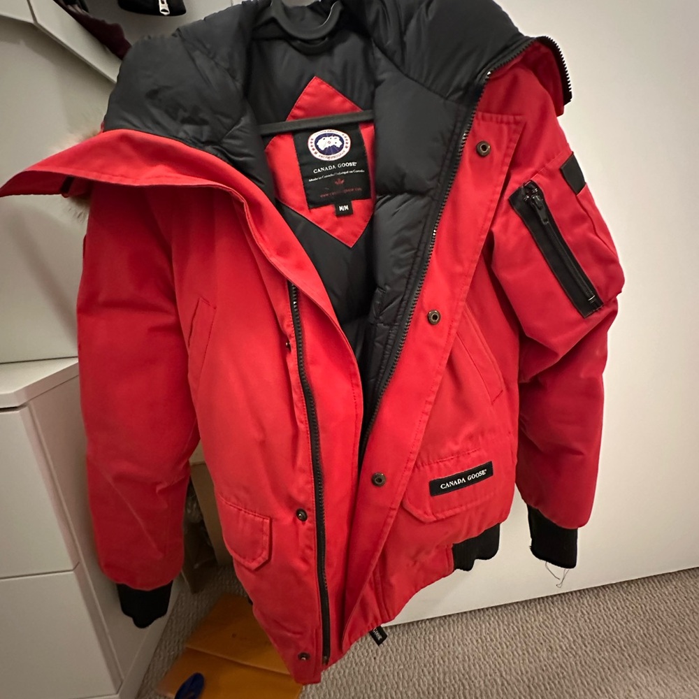 Canada Goose Red Jacket